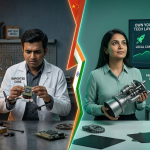 Indian deeptech startup founder working on imported components vs local manufacturing innovation and supply chain control in India